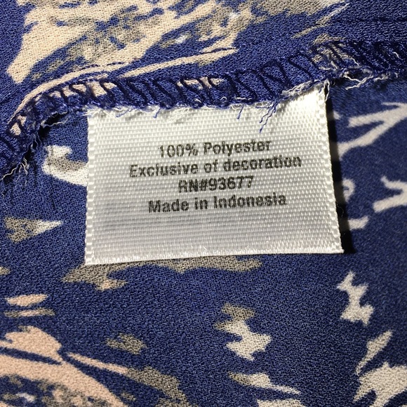 a.n.a Polyester Women’s Sleeveless Dress Shirt - Picture 5 of 5